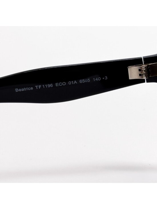 NEW TOM FORD BEATRICE SUNGLASSES TF1196 01A OVERSIZED BLACK WOMEN EYEWEAR FT1196 main image 4
